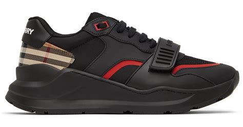 burberry ramsey sneaker black